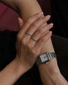LANNUR silver women's watch and jewelry