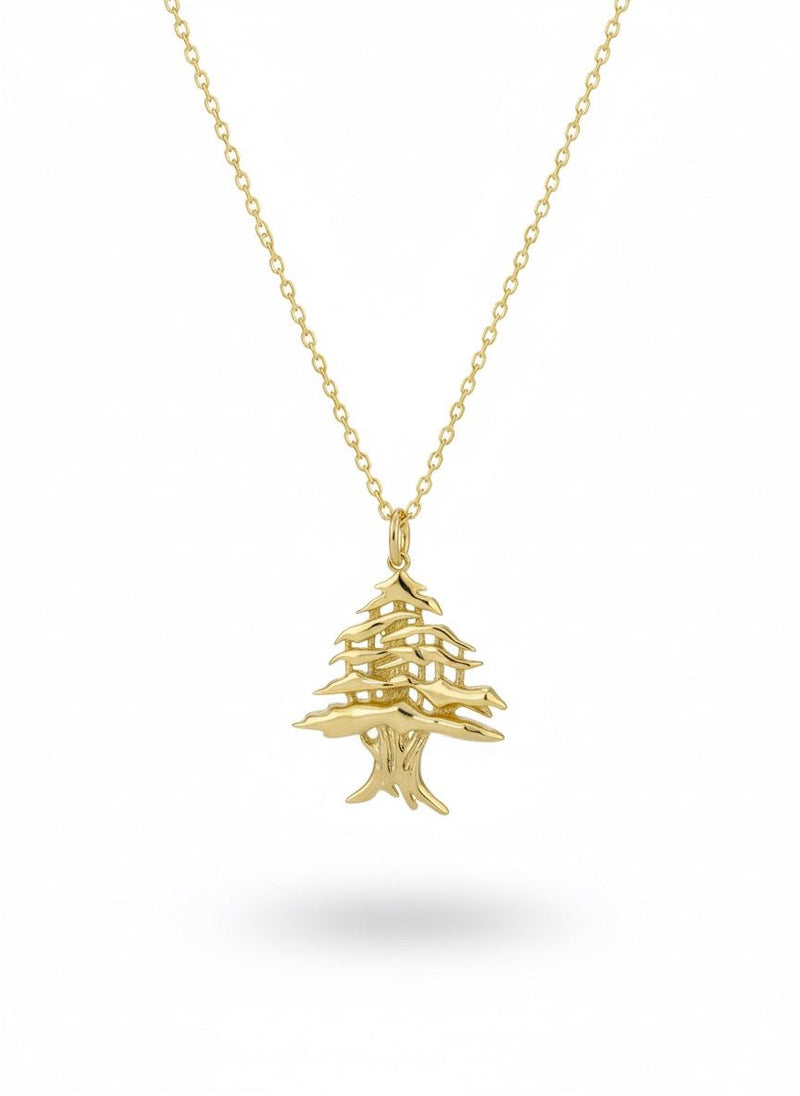 CEDAR OF LEBANON NECKLACE