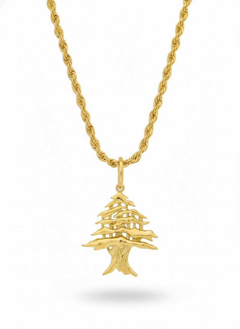 CEDAR OF LEBANON NECKLACE