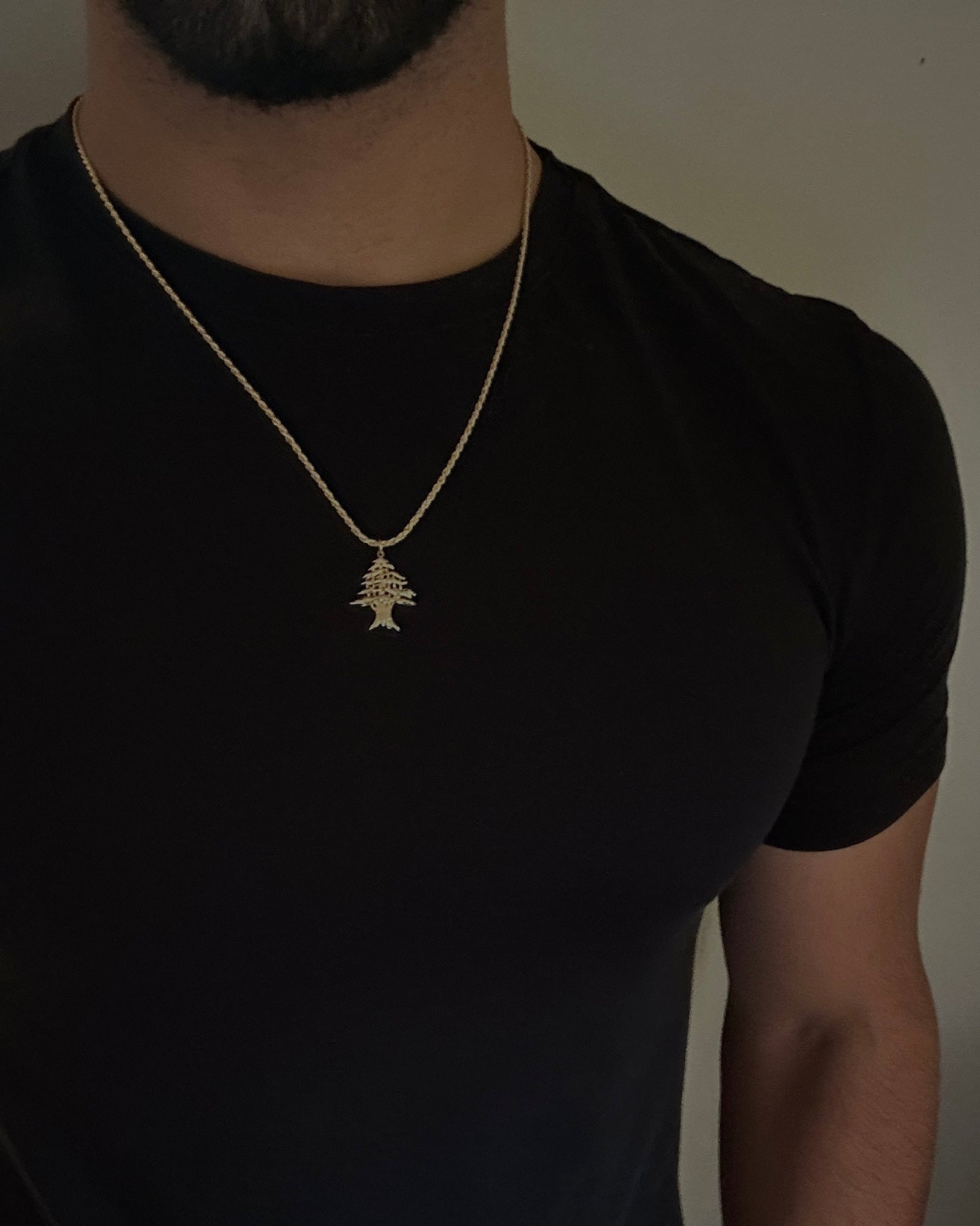CEDAR OF LEBANON NECKLACE