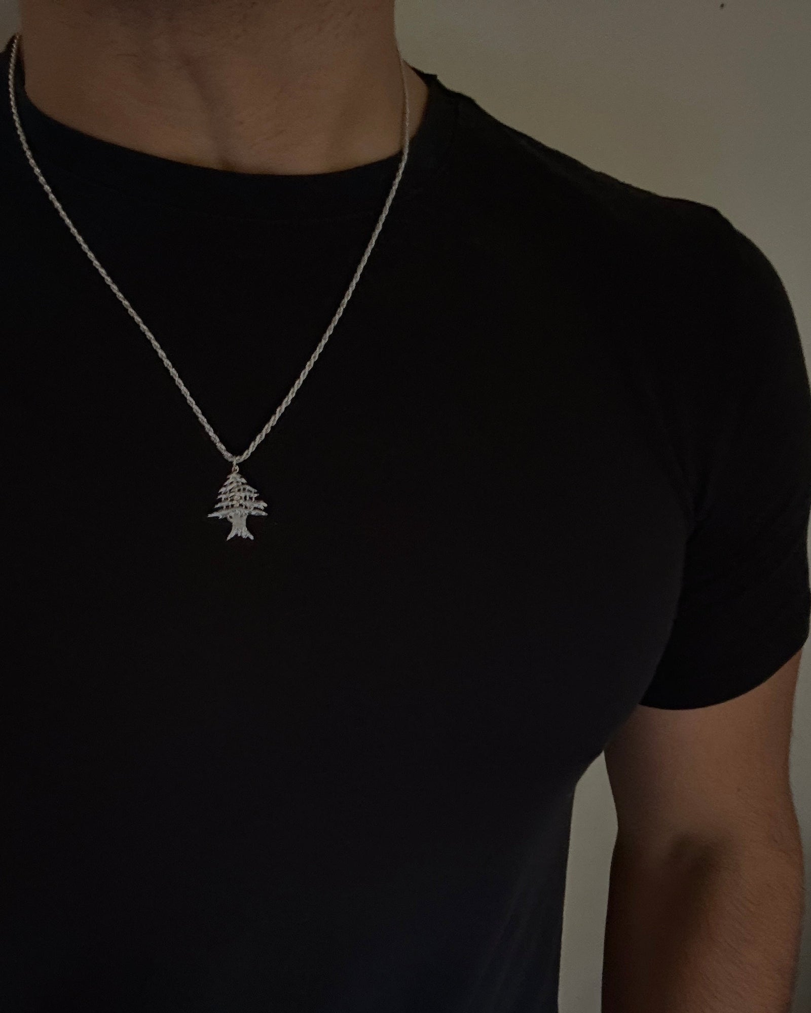 CEDAR OF LEBANON NECKLACE